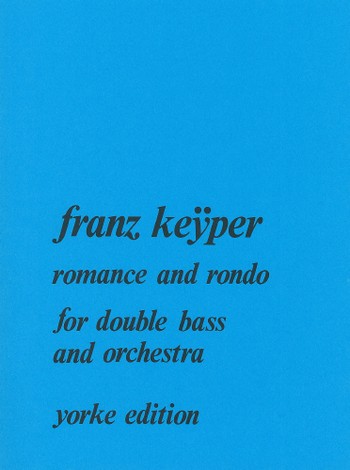 KEYPER F. - ROMANCE Y RONDO - CONTRABAJO Y PIANO