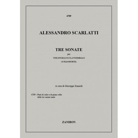 SCARLATTI A. - SONATAS (3) -