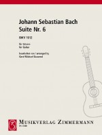BACH J.S. - SUITE Nº6  - BWV.1012  GUITARRA (ORIG. CHELO)