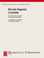 PAGANINI N. - CANTABILE -VIOLIN Y GUITARRA