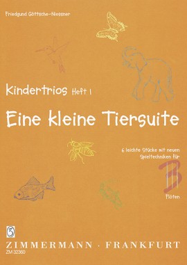 GOTTSCHE-NIESSNER F. - PEQUEÑA SUITE ANIMALES V.1 3 FLAUTAS