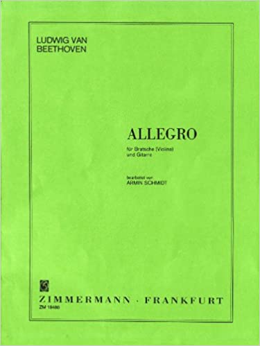 BEETHOVEN L.V. - ALLEGRO -VIOLA Y GUITARRA