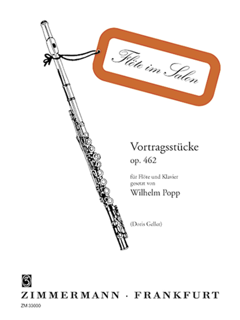 POPP W. - VORTRAGSSTUCKE OP.462 FLAUTA