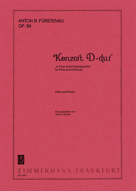 FURSTENAU A.B. - CONCIERTO RE M - OP.84