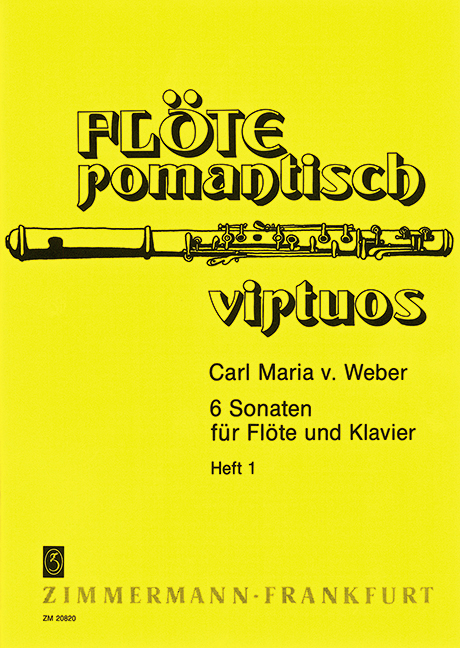 WEBER C.M. - SONATAS V.1 (1-3) (6) - OP.10