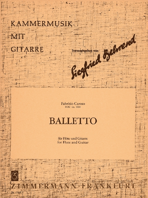 CAROSO F. - BALETTO -