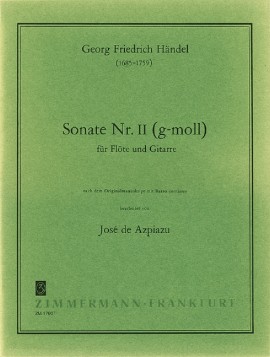 HANDEL G.F. - SONATA Nº2 SOL m -FL/G
