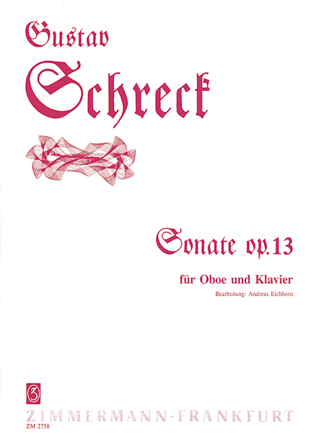 SCHRECK G. - SONATA - OP.13