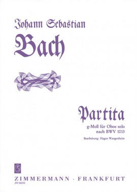 BACH J.S. - PARTITA SOL m - BWV.1013