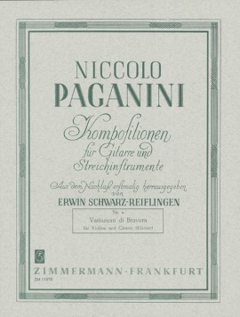 PAGANINI N. - VARIACIONES DE BRAVURA -
