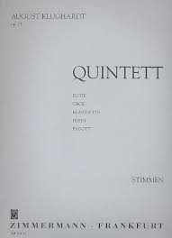 KLUGHARDT A. - QUINTETO OP.79 (FL/OB/CL/TR/FAGOT)