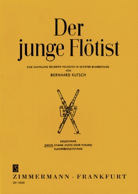 KUTSCH B. - JOVEN FLAUTISTA COLECCION CANCIONES POPULARES