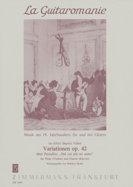 VANHAL J.B. - VARIACIONES OP.42 FL/G