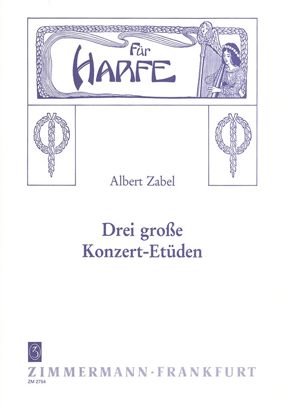 ZABEL A. - GRANDES ESTUDIOS DE CONCIERTO (3) ARPA-