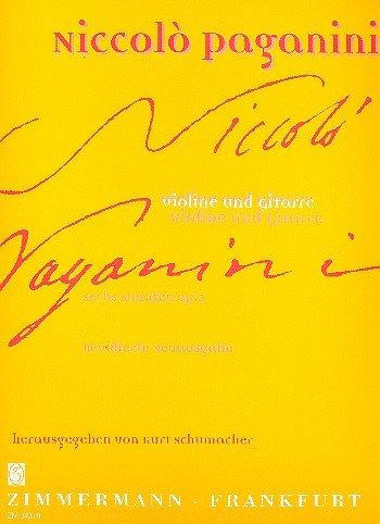 PAGANINI N. - SONATAS (6) - OP.2 VIOLIN Y GUITARRA