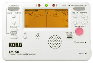 AFINADOR CROMATICO + METRONOMO - KORG TM70-T
