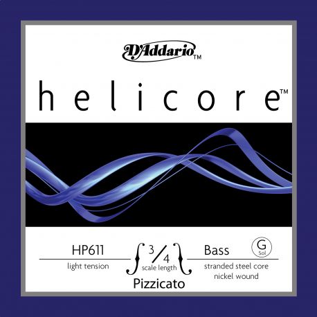 CUERDA CONTRABAJO - D´ADDARIO HELICORE PIZZICATO HP611 SOL -1