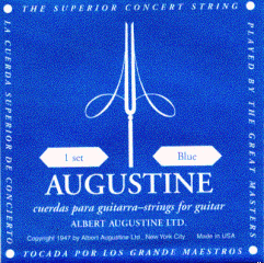 CUERDA GUITARRA - AGUSTINE AZUL ( JUEGO HIGH)