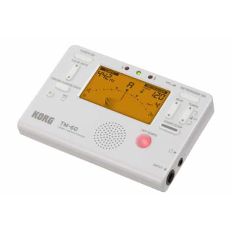 METRONOMO/AFINADOR- KORG TM60 BLANCO