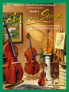 FROST R. - ARTISTRY IN STRING VIOLIN +CD V.1