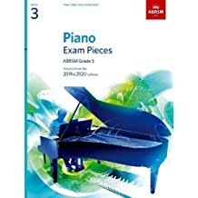 ABRSM - PIANO EXAM PIECES 2019 & 2020 - GRADE 3