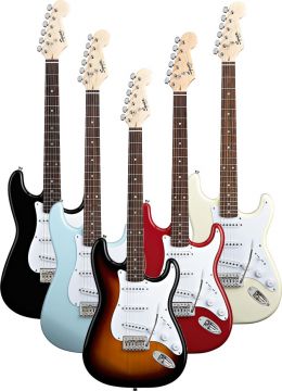 GUITARRA ELÉCTRICA SQUIER STRATOCASTER BULLET W/TREM AWT