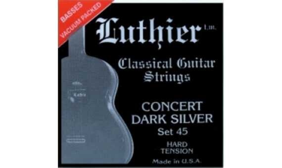 CUERDA GUITARRA - LUTHIER CONCERT SILVER DARK LU-45 HARD