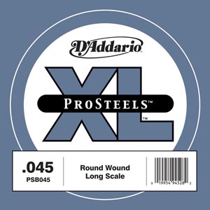 CUERDA BAJO ELECTRICO - D´ADDARIO PSB-045´´