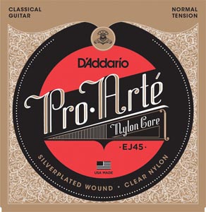 CUERDA GUITARRA CLASICA - D'ADDARIO PRO ARTE EJ45 NORMAL JUEGO