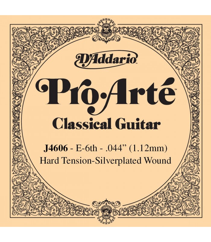 CUERDA GUITARRA CLASICA - D´ADDARIO 6ª TENSION MEDIA J4506