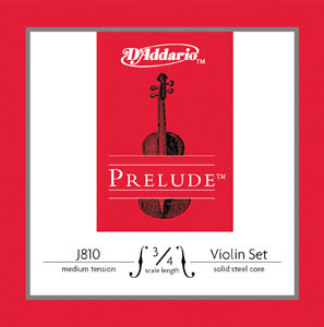 CUERDA VIOLIN - D´ADDARIO PRELUDE 3/4 J810 JGO