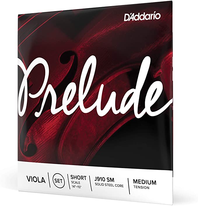 CUERDA VIOLA - D´ADDARIO PRELUDE 14´´-15´´ J910SM SHORT JGO