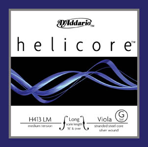 CUERDA VIOLA - D'ADDARIO HELICORE 3º G-SOL H413 MEDIUM