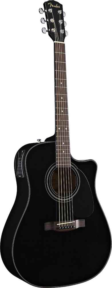 GUITARRA ACÚSTICA - FENDER PREAMP CD-110CE Black - v2