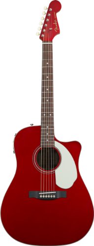 GUITARRA ACÚSTICA - FENDER PREAMP SONORAN SCE CANDY APPLE RED