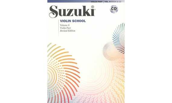 SUZUKI S. - ESCUELA VIOLIN V.8 (LIBRO+CD) INTERNATIONAL EDITION