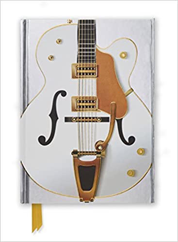 BLOCK- GUITARRA GRETCH BLANCA ( EN PLATEADO)