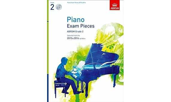 Selected Piano Exam Pieces 2015 & 2016, Grade 2 (Book & CD)