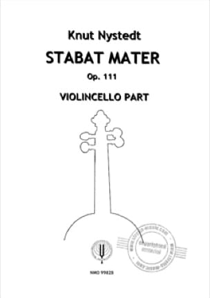 NYSTEDT K. - STABAT MATER OP.111 CORO MIXTO Y VIOLONCHELO