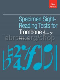 ABRSM.- Specimen Sight-Reading Tests Grades TROMBON 1-5