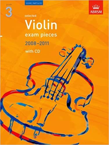 Selected Violin Exam Pieces 2008-2011 Grade 3 (violin & piano parts with CD)