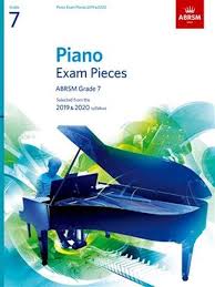 ABRSM - PIANO EXAM PIECES 2019 & 2020 - GRADE 7