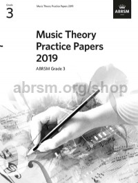 ABRSM MUSIC THEORY PRACTIQUE PAPERS G. 3 2019