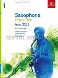 ABRSM - SAXO EXAM GRADE 1 PACK from 2022