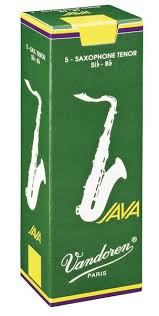 CAÑA SAXO TENOR - VANDOREN JAVA VERDE Nº 3 1/2