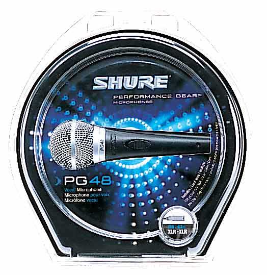 MICROFONO - SHURE PG48XLR