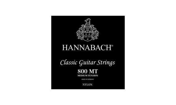 CUERDA GUITARRA - HANNABACH 2ª NEGRA 800 MT