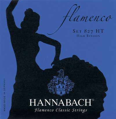 CUERDA GUITARRA FLAMENCO - HANNABACH AZUL 827 4º