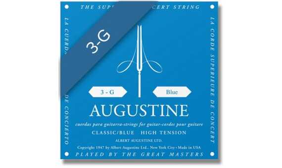 CUERDA GUITARRA - AGUSTINE AZUL 3ª