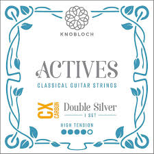 CUERDA GUITARRA CLASICA - KNOBLOCH ACTIVES CX500 DOUBLE SILVER HIGH TENSION